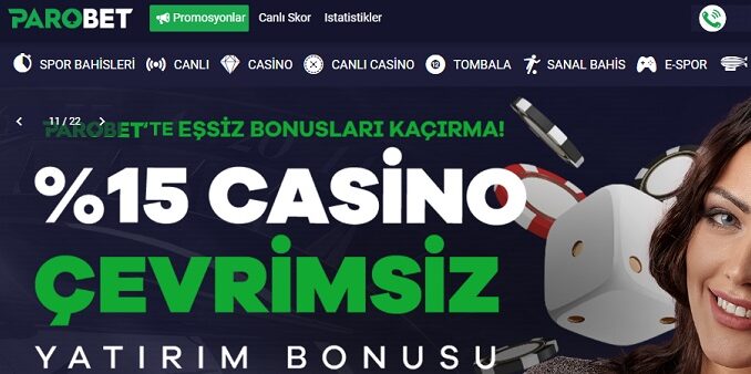 Parobet Casino Kayıp Bonusu