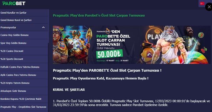 Parobet Casino Turnuvası