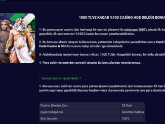 Parobet Casinoda İlk Yatırım Bonusu